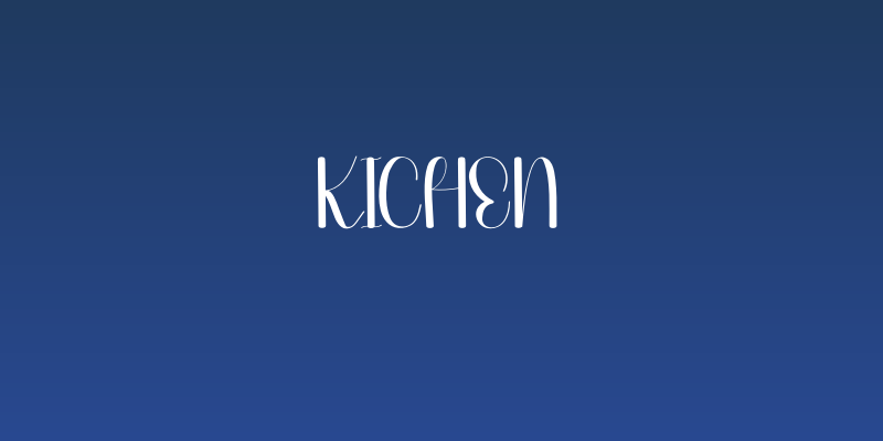 Kichen Social Header