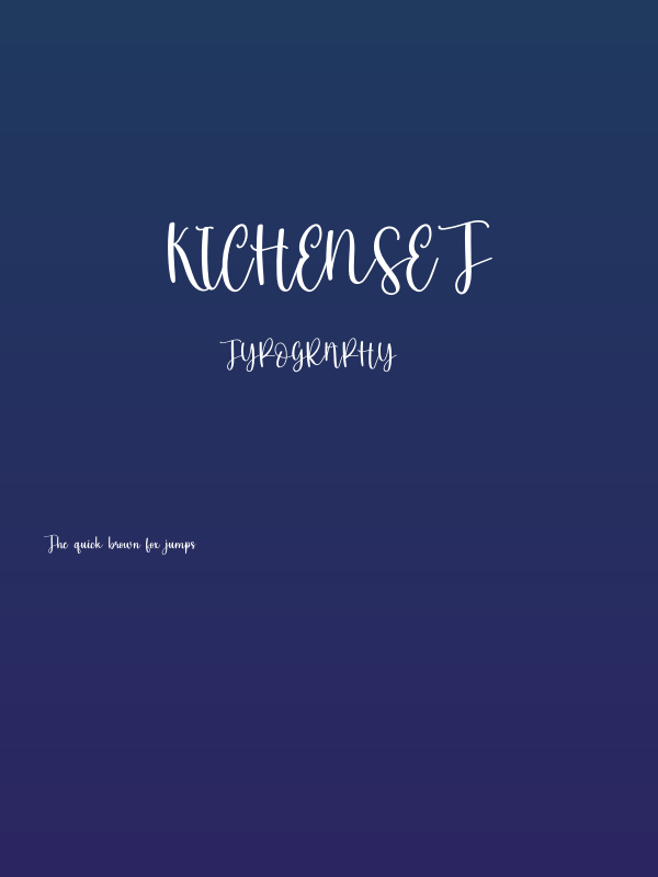 Kichenset Poster