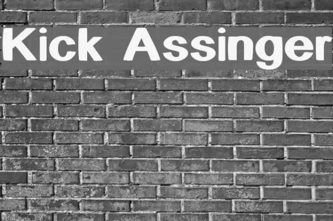Kick Assinger Fonte examples