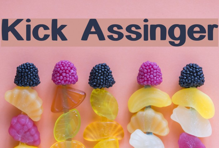 Kick Assinger Fonte examples