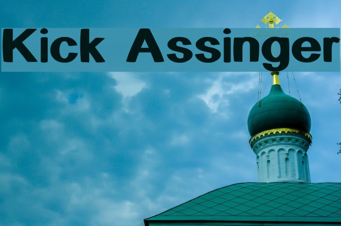 Kick Assinger Fonte examples