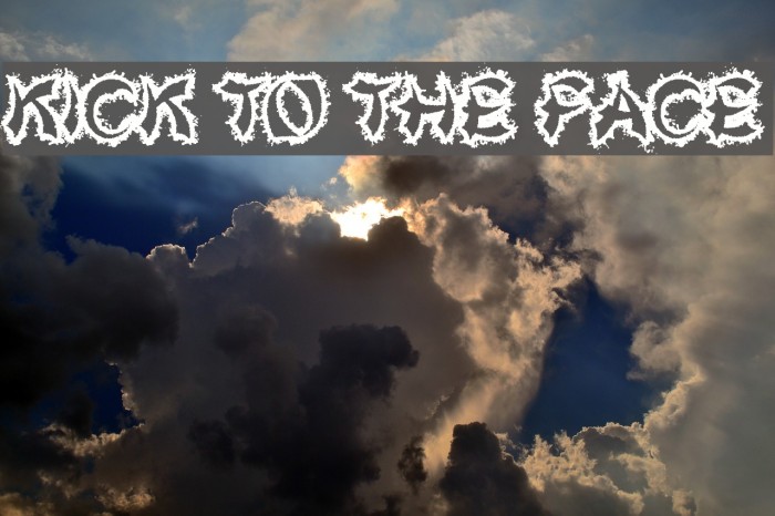 Kick To The Face Example 1