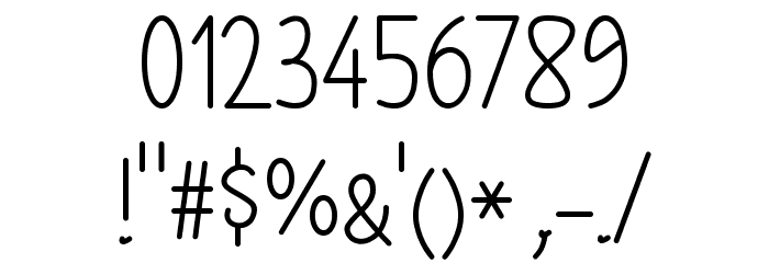 KickQuestions Font OTHER CHARS
