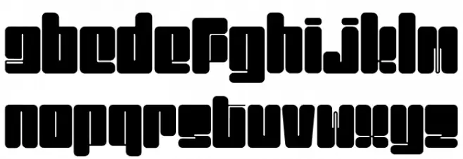 KickboxDEMO-Narrow Font LOWERCASE