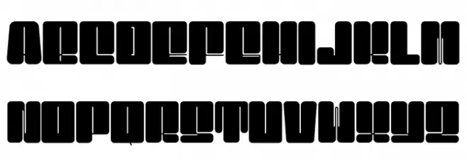 KickboxDEMO-Regular Schriftart Groß