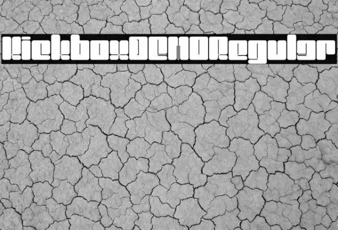 KickboxDEMO-Regular Font examples