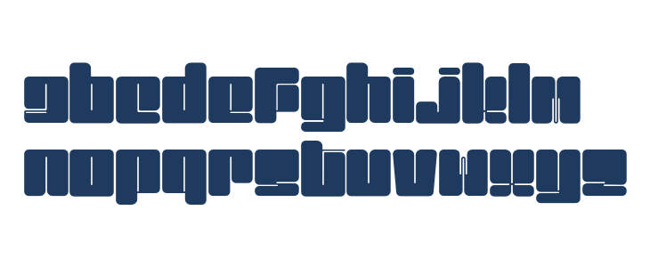 KickboxDEMO-Regular Lowercase