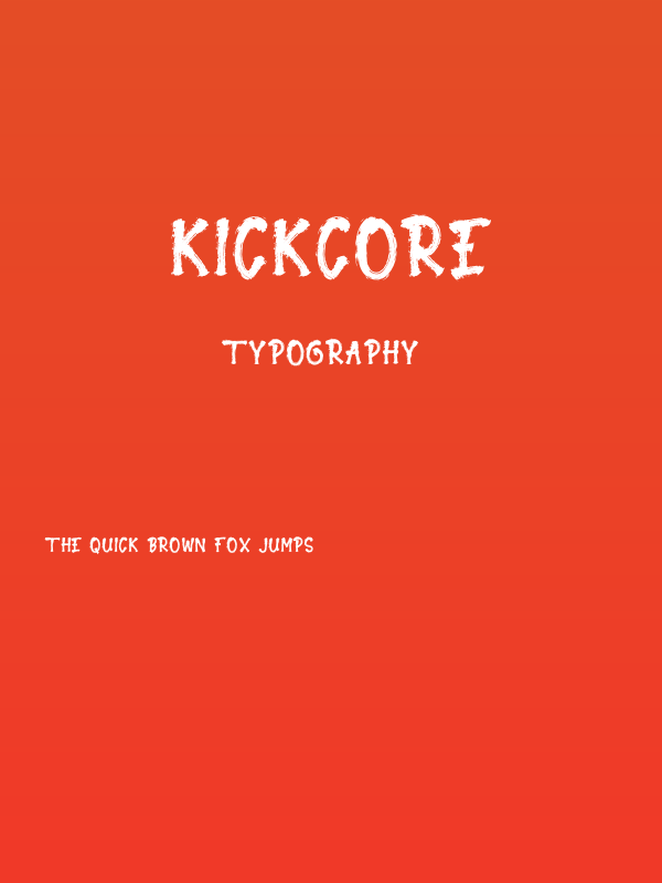 Kickcore Poster