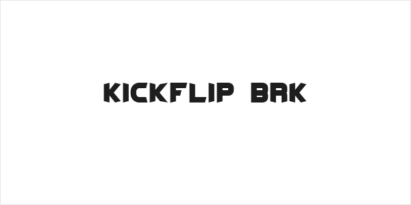Kickflip BRK Logo