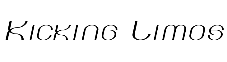 Kicking Limos Font