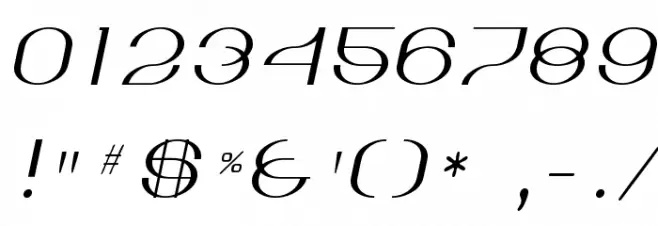 Kicking Limos Font OTHER CHARS