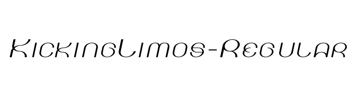 KickingLimos-Regular Font
