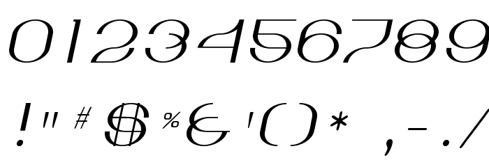 KickingLimos-Regular Font OTHER CHARS