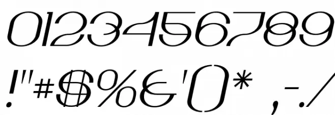 KickingLimos-Regular Font OTHER CHARS