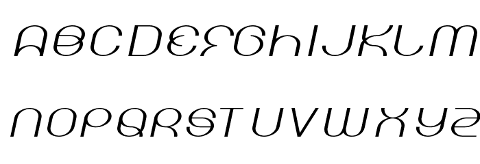 KickingLimos-Regular Font LOWERCASE