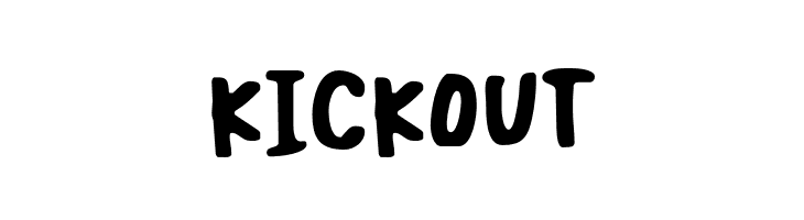 Kickout  Fuentes Gratis Descargar