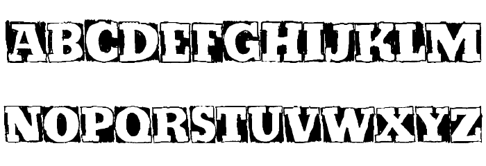 Kickstop Font LOWERCASE