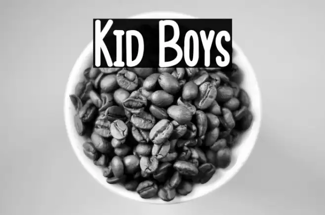 Kid Boys Font examples
