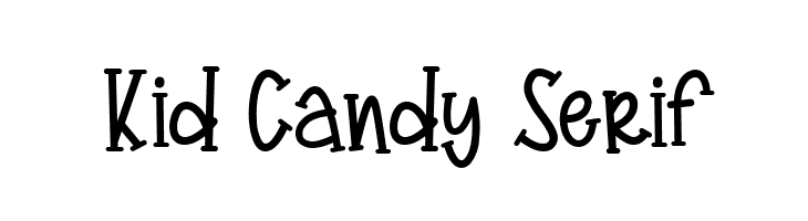 Kid Candy Serif  Descarca Fonturi Gratis