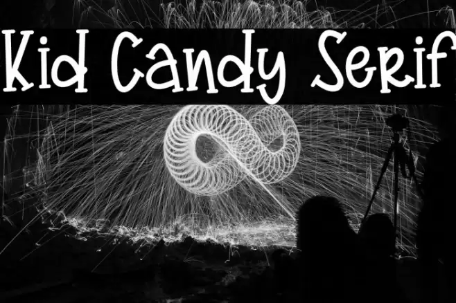 Kid Candy Serif Font examples