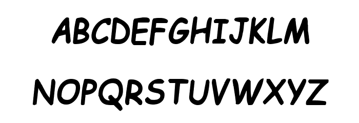 Kid Cobalt Font LOWERCASE
