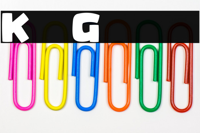 Kid Games Font examples