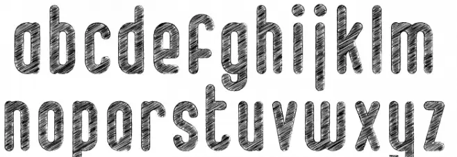 Kid Knowledge 2 Rustic Fonte MINÚSCULAS
