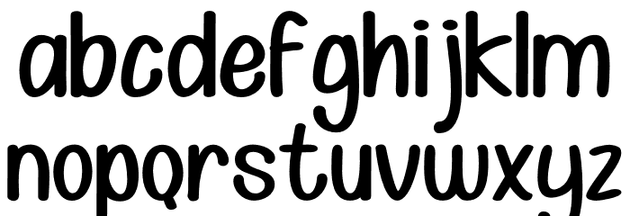 Kid Knowledges 1 Font LOWERCASE