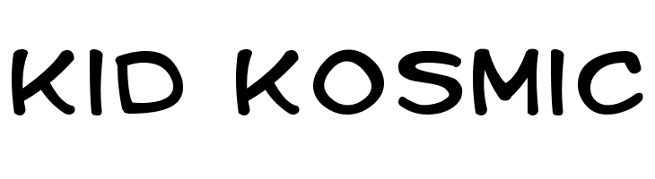 Kid Kosmic  les polices de caractères gratuit tlcharger