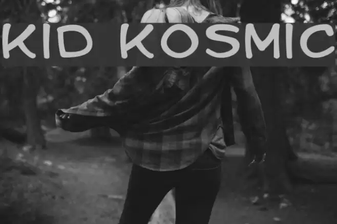 Kid Kosmic Font examples