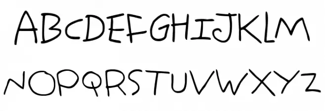 Kid Playon Font Litere mari