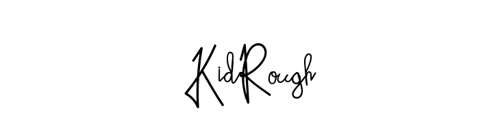 Kid Rough Schriftart
