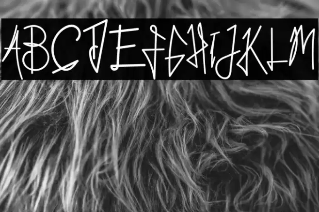 Kid Rough Font examples