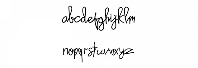 Kid Rough फ़ॉन्ट लोअरकेस