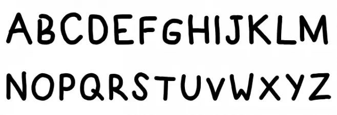 KidDos-Font Fonte MAIÚSCULAS