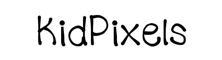 KidPixels Font