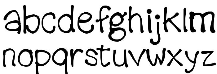 KidPixels Font LOWERCASE
