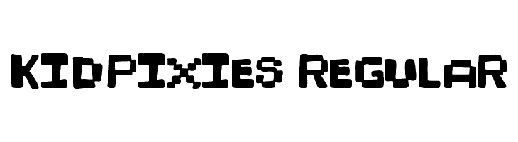 KidPixies Regular Polices