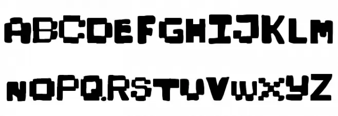 KidPixies Regular Schriftart Groß