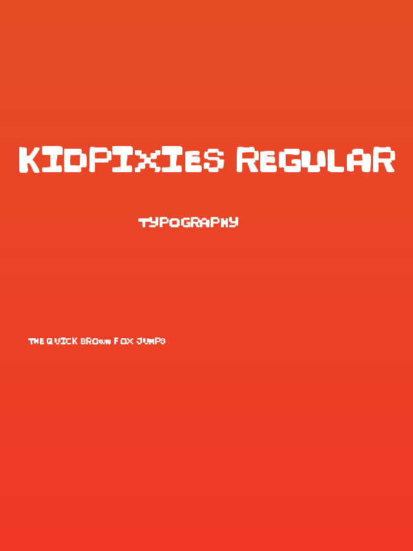 KidPixies Regular Poster