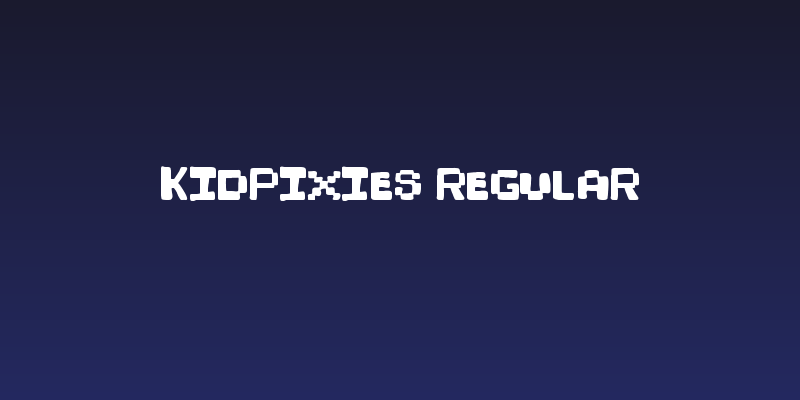 KidPixies Regular Social Header