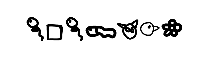 KidPixymbols  Frei Schriftart Herunterladen