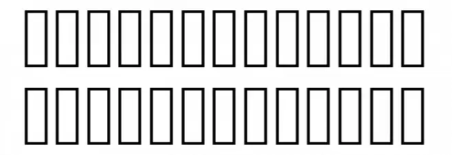 KidPixymbols Schriftart Groß