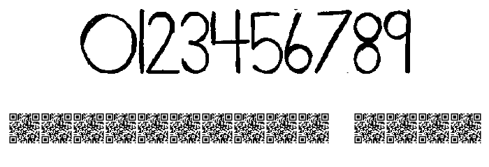 KidPrint Font OTHER CHARS