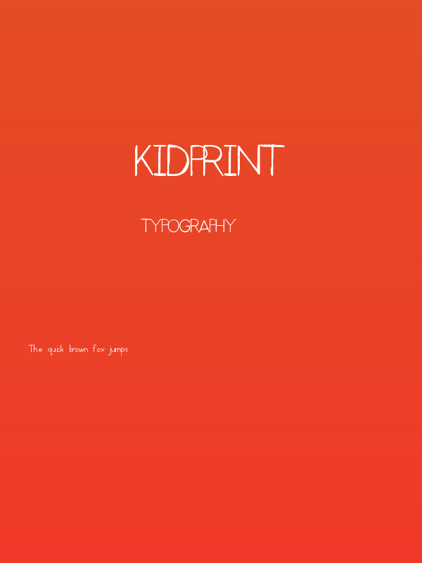 KidPrint Poster