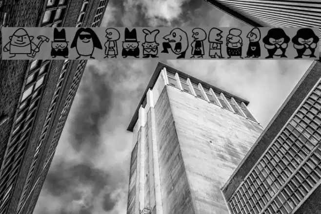 KidSignsThree Font examples