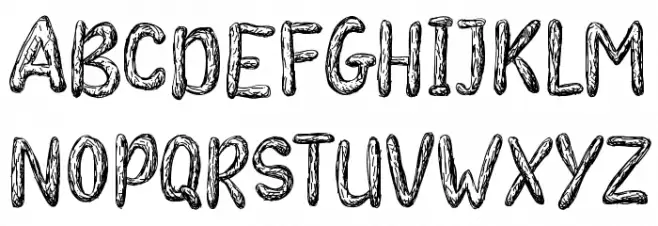 KidStories Schriftart Groß