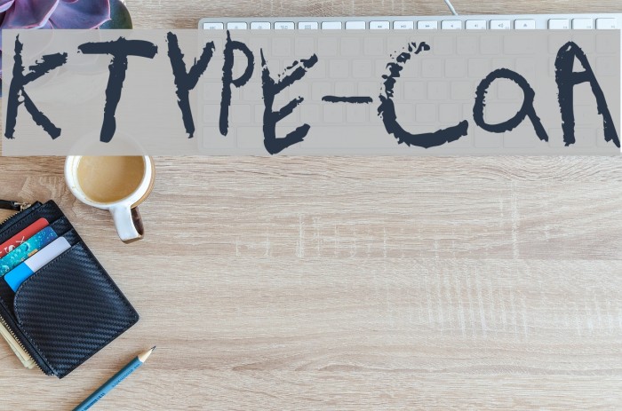 KidTYPE-CrayonA Font examples
