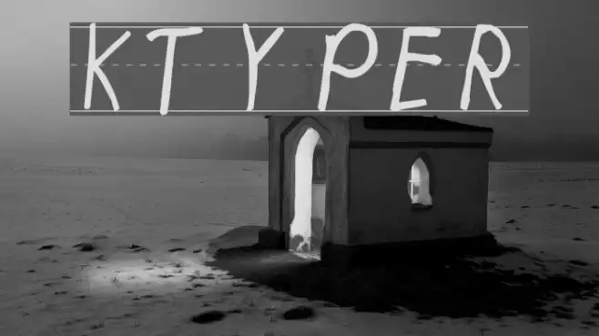 KidTYPERuled Font examples