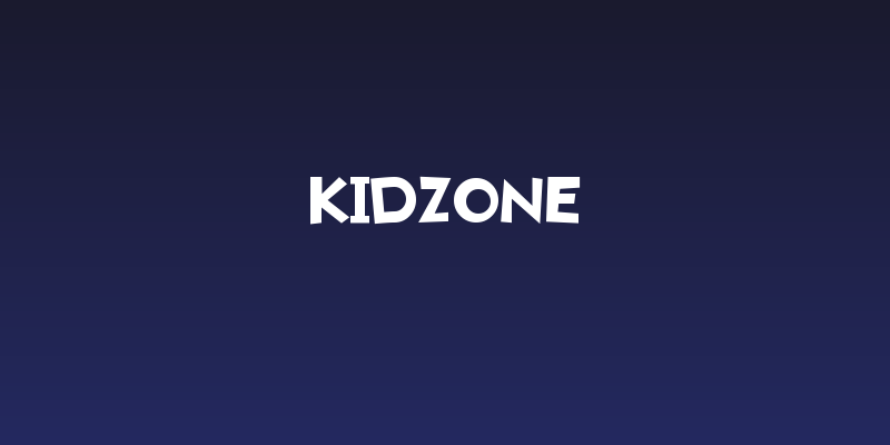 KidZone Social Header